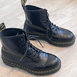 Dr. Martens Black Leather Boots